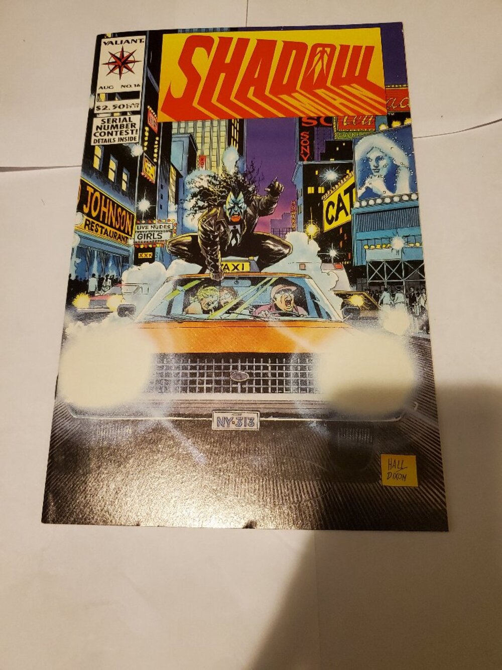 VALIANT SHADOW NO 16 HALL DIXON COMIC BOOK